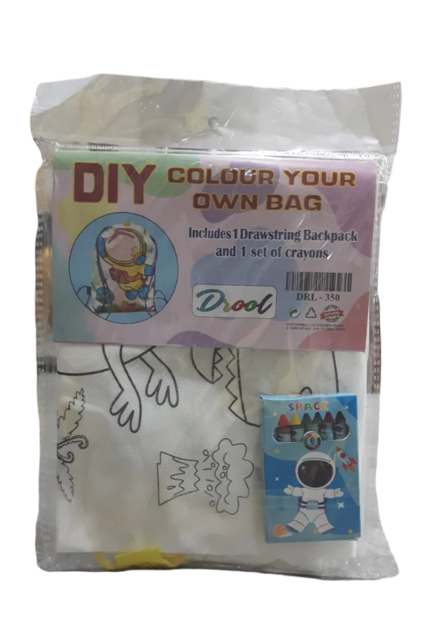 DIY Bag with Crayon Set