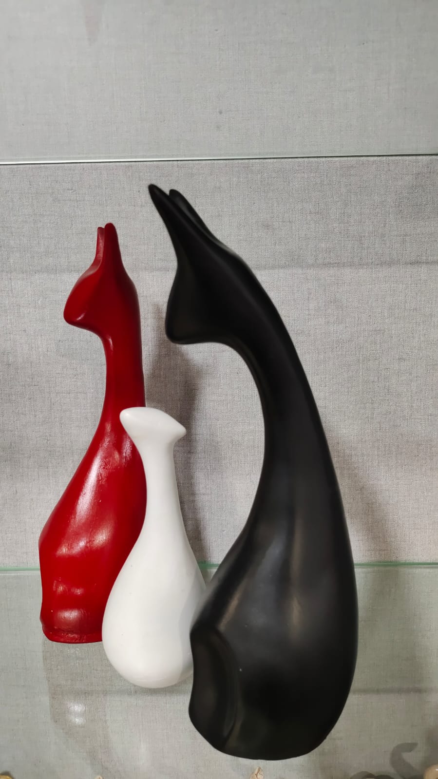 Deer Family Set of 3 Resin Decorative Showpiece