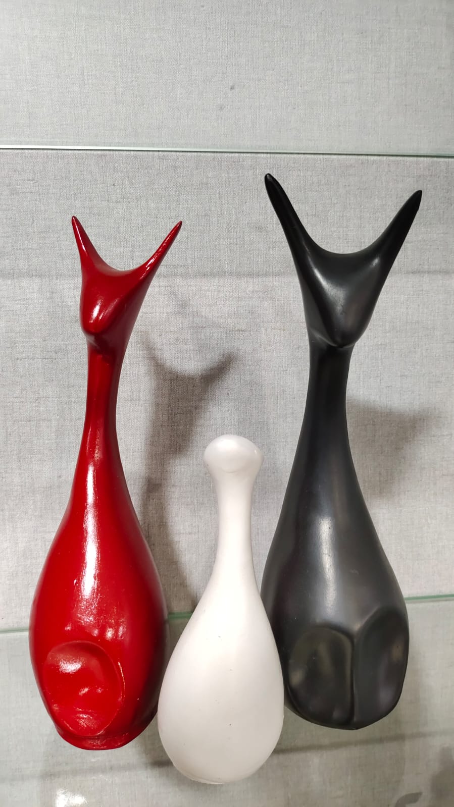 Deer Family Set of 3 Resin Decorative Showpiece
