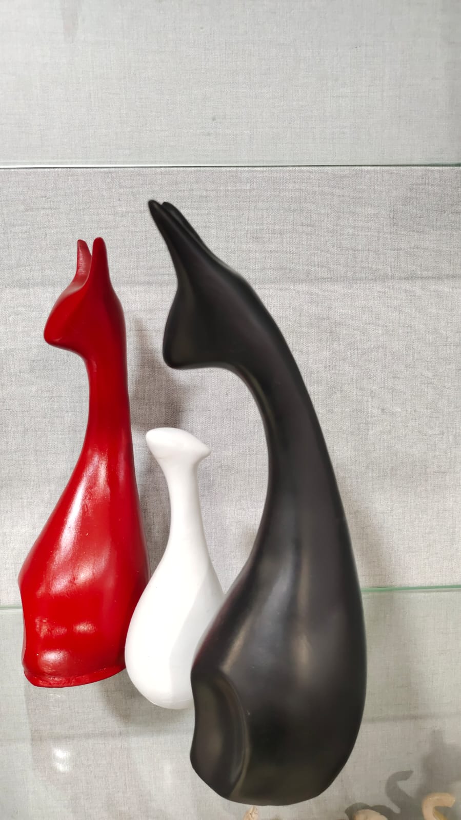Deer Family Set of 3 Resin Decorative Showpiece