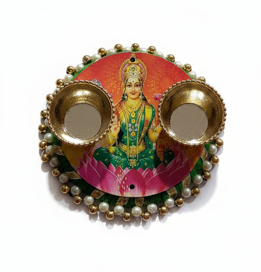 laxmi haldi kumkum plate