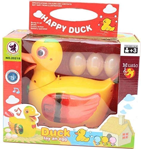 Happy Duck Toy – Musical Egg-Laying Fun for Kids!
