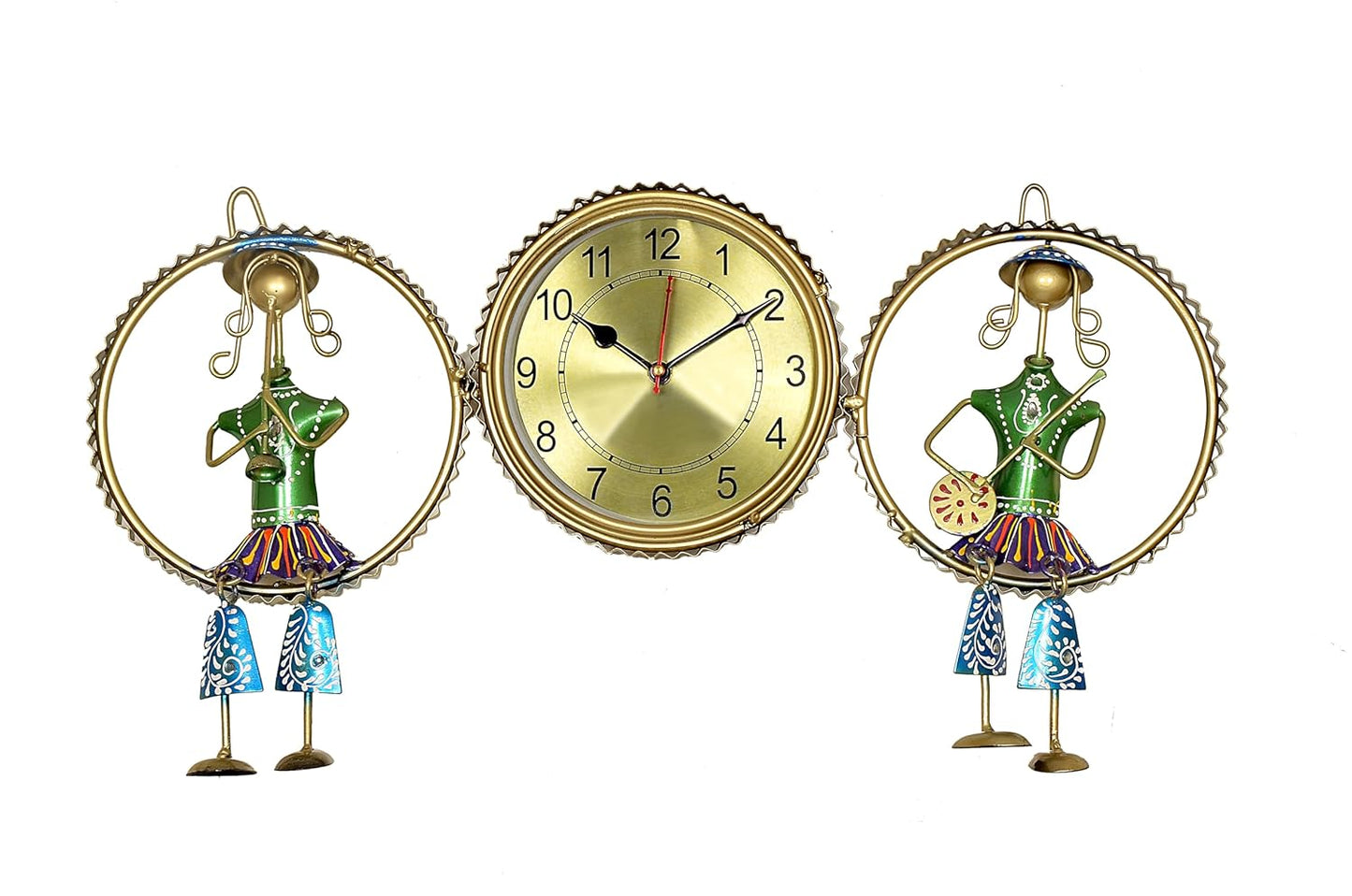 Elegant Musician Wall Clock Hanging - Home Decor