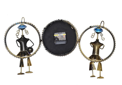 Elegant Musician Wall Clock Hanging - Home Decor