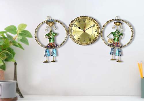Elegant Musician Wall Clock Hanging - Home Decor