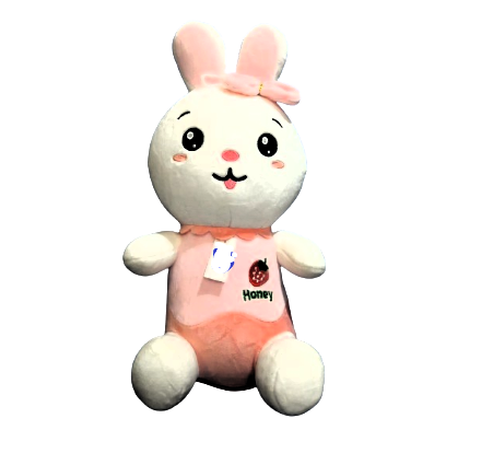 Pink Rabbit Soft Toy