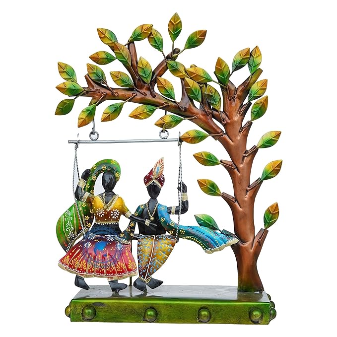 Radha Krishna Swing Figurine Agiftshop