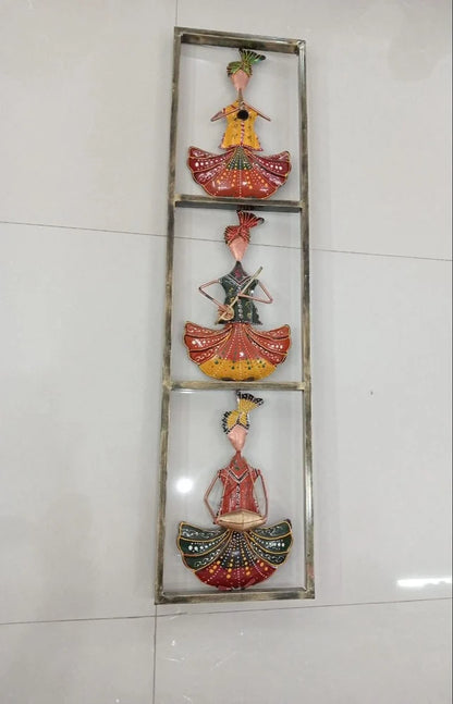 The Antique Rustic 3 Sardar Musician Wall Decor Frame