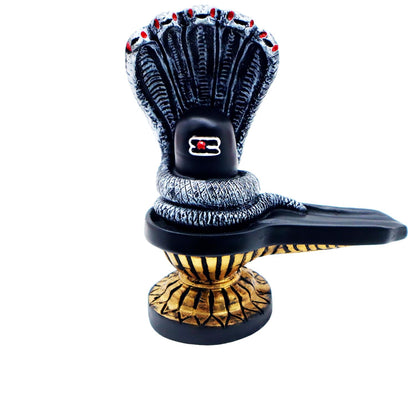 Exquisite Resin Shivling Statue - A Masterpiece of Divine Artistry