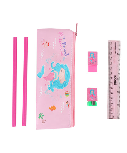 Stationary Set with Pouch - Girls