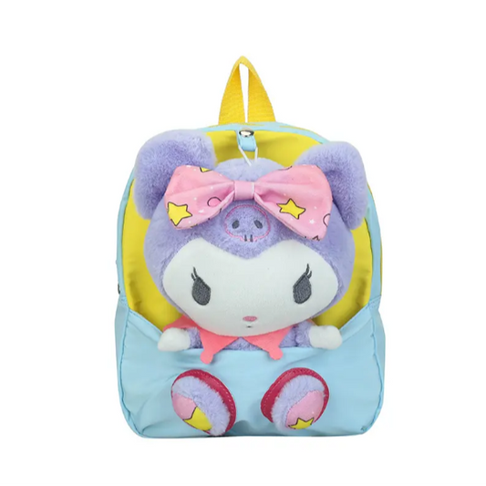 Kuromi Plush Backpack – Creative Toddler & Kids Shoulder Bag