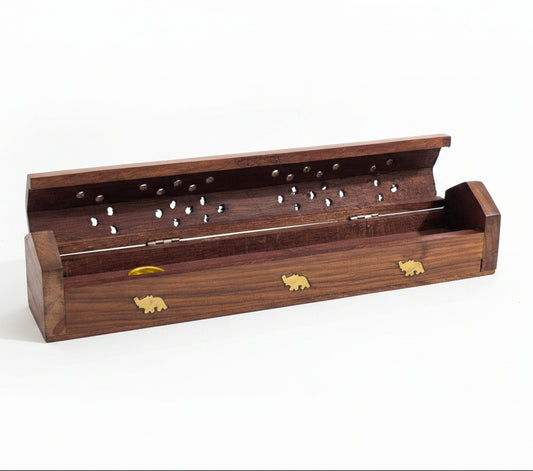 wooden agarbatti stand
