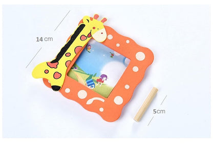 Animal-Themed Wooden Photo Frames