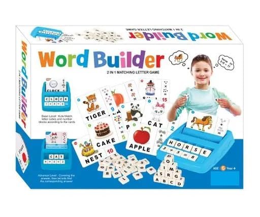 Educational Learning Set – Numbers, Letters & Picture Cards for Kids