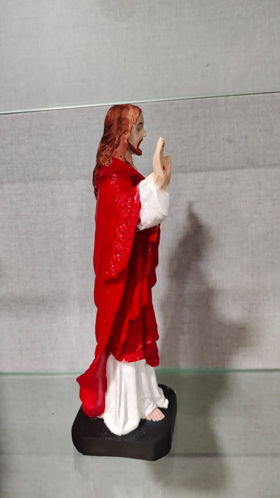 Blessing Jesus Statue with Open Arms – 30 cm Polyresin Decorative Showpiece