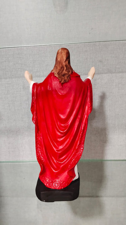 Blessing Jesus Statue with Open Arms – 30 cm Polyresin Decorative Showpiece